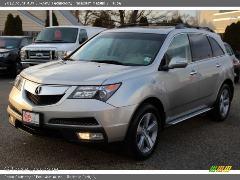 Palladium Metallic / Taupe 2012 Acura MDX SH-AWD Technology