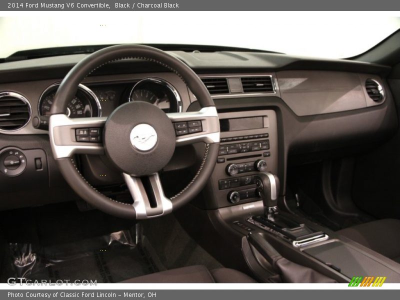 Black / Charcoal Black 2014 Ford Mustang V6 Convertible