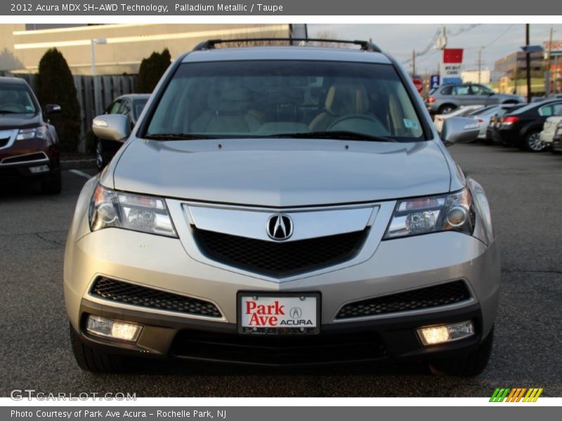Palladium Metallic / Taupe 2012 Acura MDX SH-AWD Technology