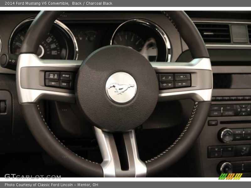 Black / Charcoal Black 2014 Ford Mustang V6 Convertible