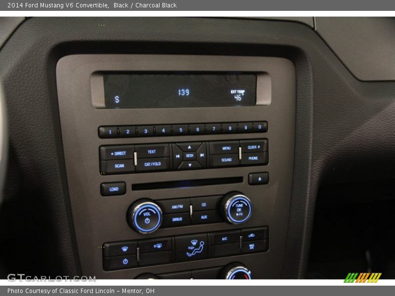 Black / Charcoal Black 2014 Ford Mustang V6 Convertible