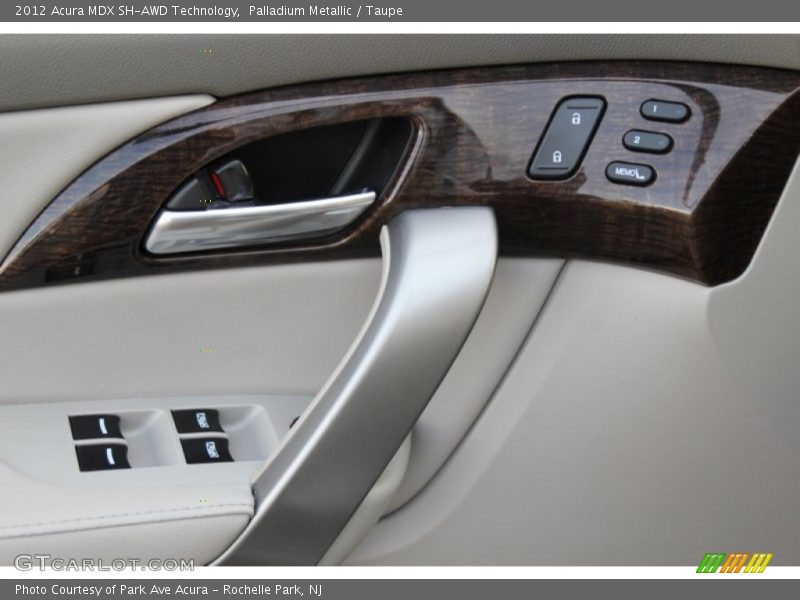 Palladium Metallic / Taupe 2012 Acura MDX SH-AWD Technology