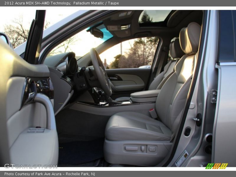 Palladium Metallic / Taupe 2012 Acura MDX SH-AWD Technology