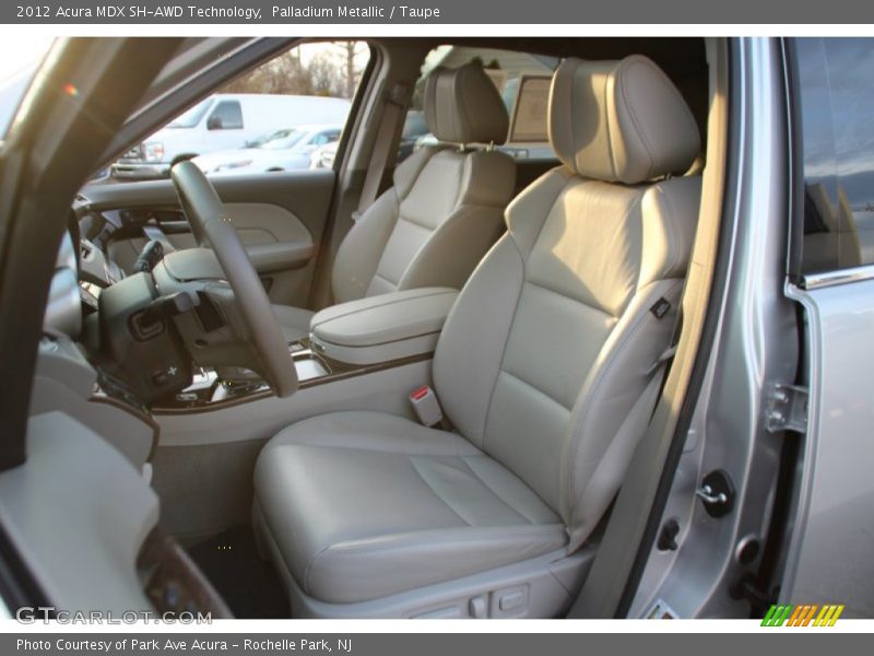Palladium Metallic / Taupe 2012 Acura MDX SH-AWD Technology
