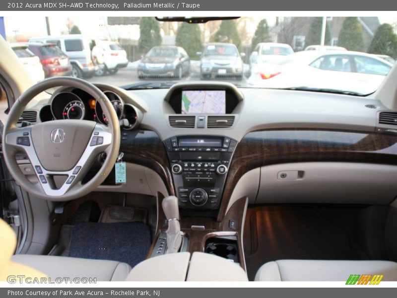 Palladium Metallic / Taupe 2012 Acura MDX SH-AWD Technology