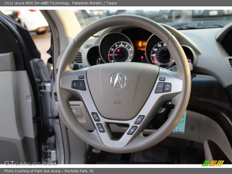 Palladium Metallic / Taupe 2012 Acura MDX SH-AWD Technology