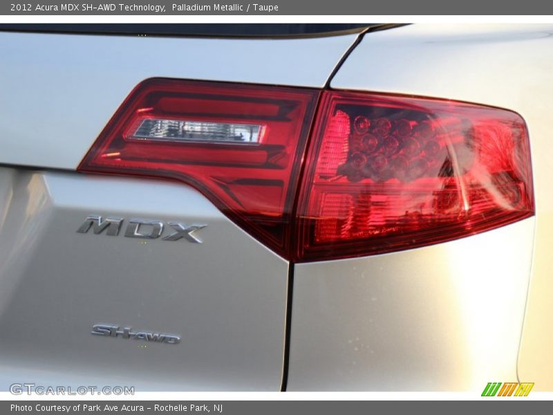 Palladium Metallic / Taupe 2012 Acura MDX SH-AWD Technology