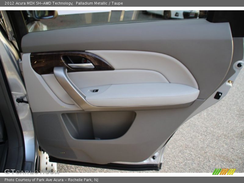 Palladium Metallic / Taupe 2012 Acura MDX SH-AWD Technology