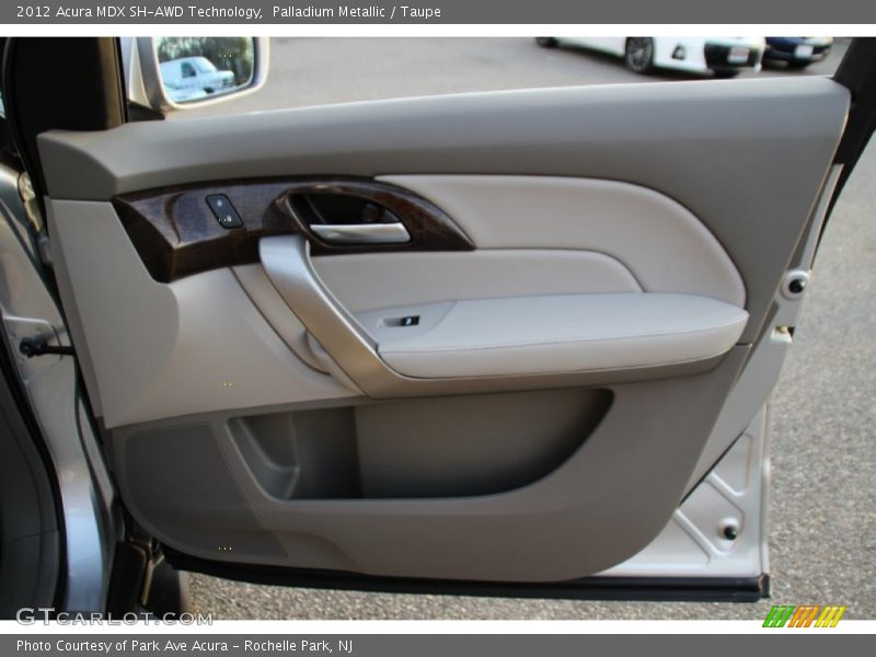 Palladium Metallic / Taupe 2012 Acura MDX SH-AWD Technology