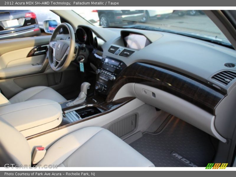 Palladium Metallic / Taupe 2012 Acura MDX SH-AWD Technology