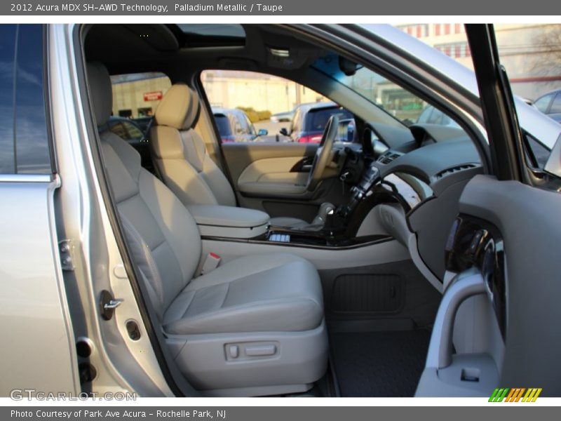 Palladium Metallic / Taupe 2012 Acura MDX SH-AWD Technology