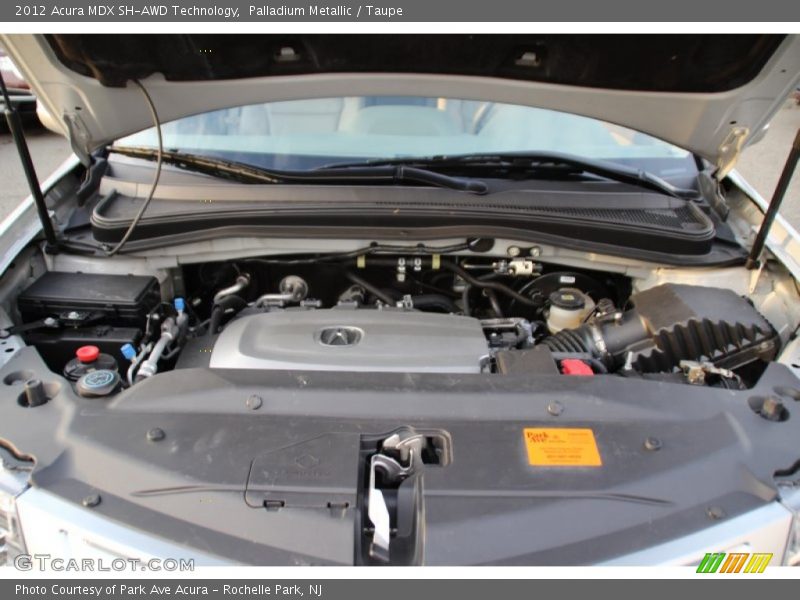 Palladium Metallic / Taupe 2012 Acura MDX SH-AWD Technology
