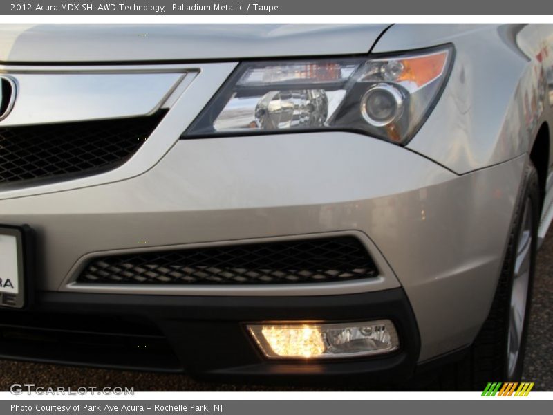 Palladium Metallic / Taupe 2012 Acura MDX SH-AWD Technology