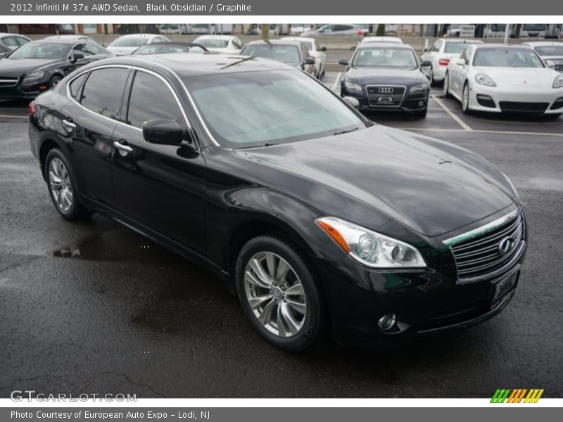 Black Obsidian / Graphite 2012 Infiniti M 37x AWD Sedan