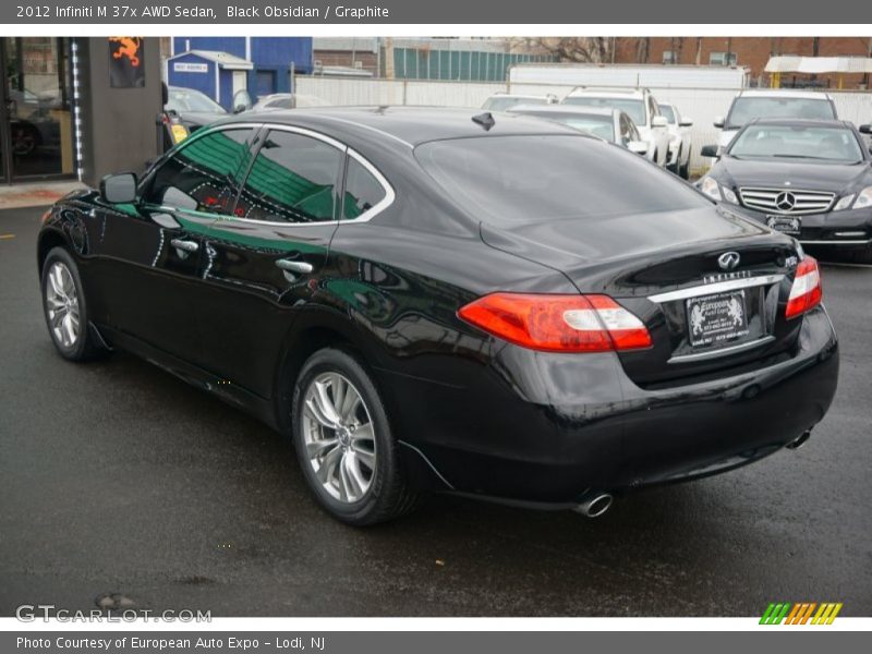 Black Obsidian / Graphite 2012 Infiniti M 37x AWD Sedan