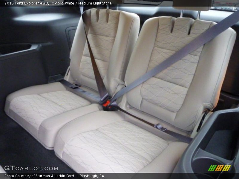 Oxford White / Medium Light Stone 2015 Ford Explorer 4WD