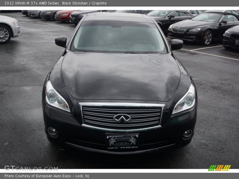 Black Obsidian / Graphite 2012 Infiniti M 37x AWD Sedan