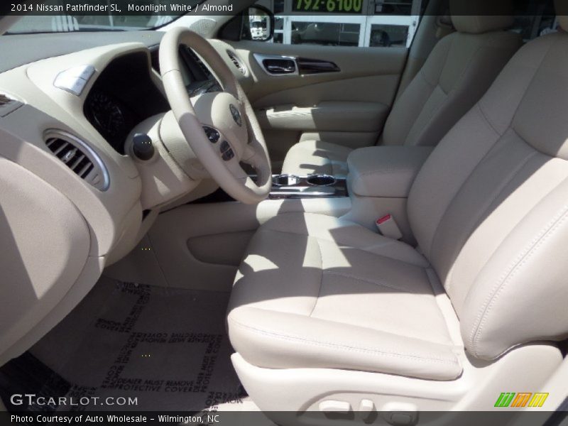 Moonlight White / Almond 2014 Nissan Pathfinder SL