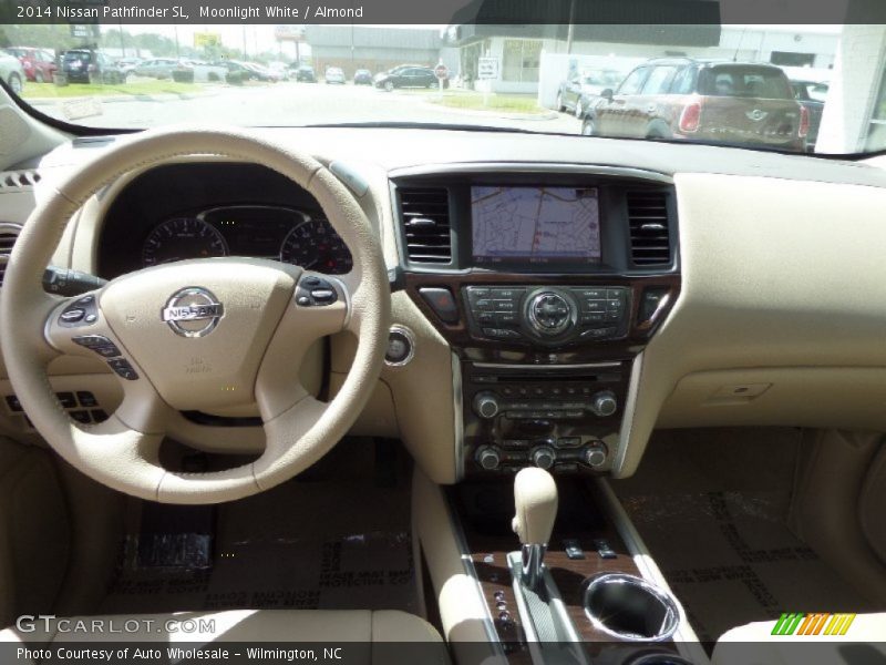Moonlight White / Almond 2014 Nissan Pathfinder SL