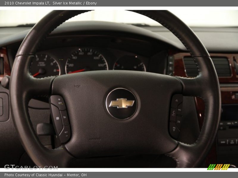 Silver Ice Metallic / Ebony 2010 Chevrolet Impala LT