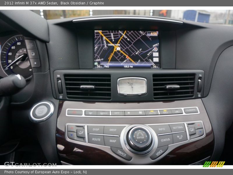 Black Obsidian / Graphite 2012 Infiniti M 37x AWD Sedan