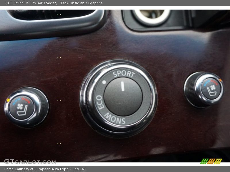 Black Obsidian / Graphite 2012 Infiniti M 37x AWD Sedan