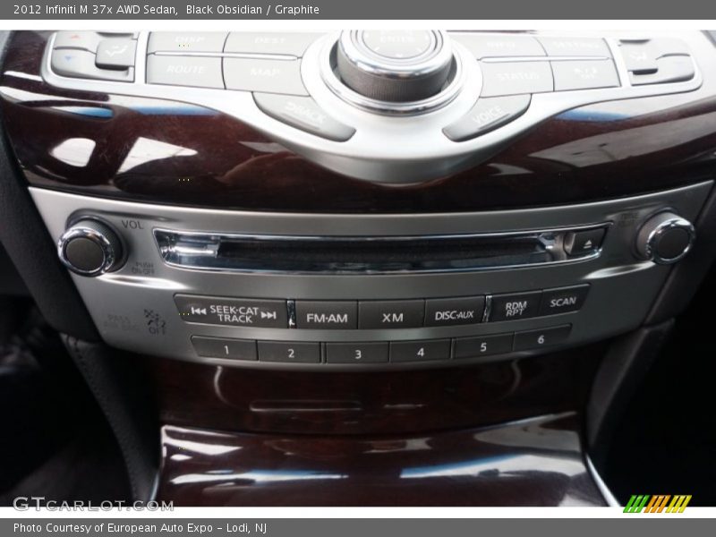 Black Obsidian / Graphite 2012 Infiniti M 37x AWD Sedan