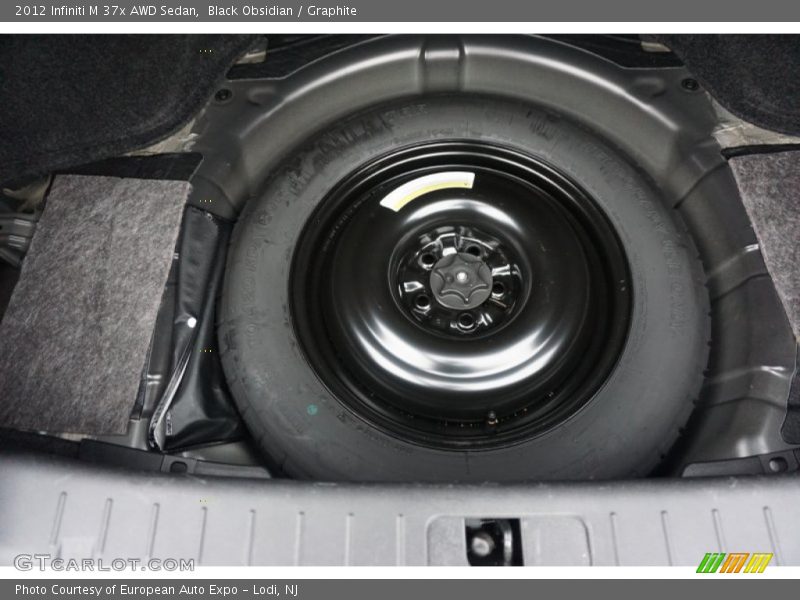 Black Obsidian / Graphite 2012 Infiniti M 37x AWD Sedan
