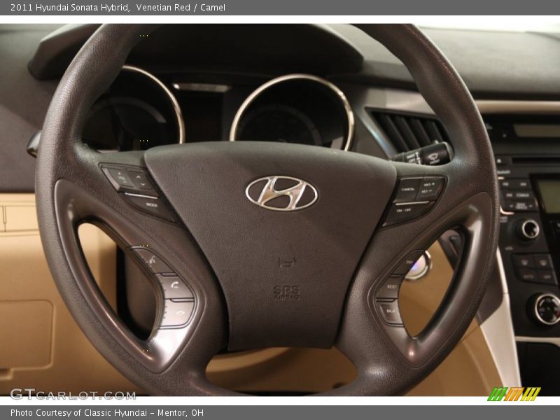  2011 Sonata Hybrid Steering Wheel