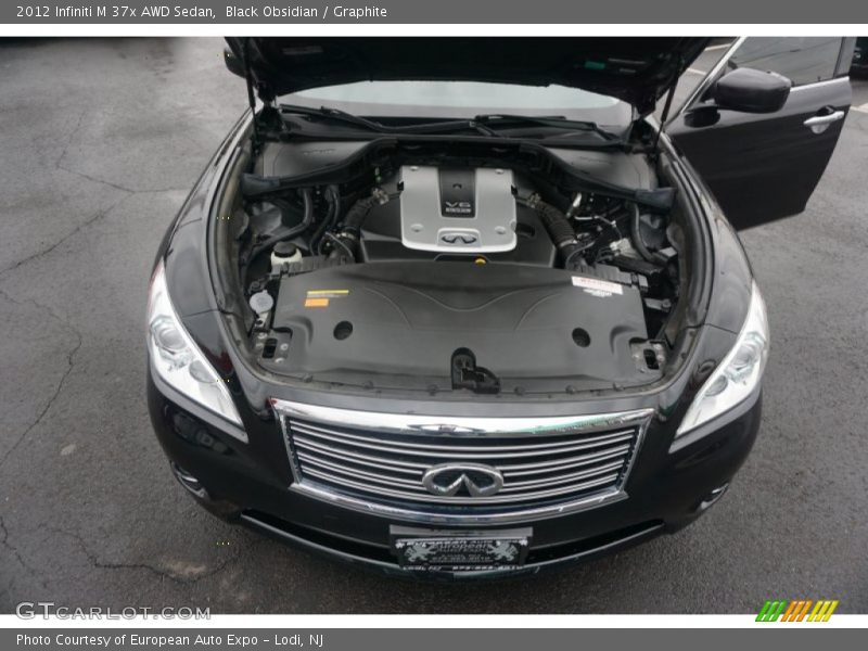 Black Obsidian / Graphite 2012 Infiniti M 37x AWD Sedan