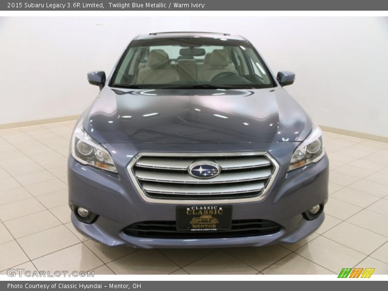 Twilight Blue Metallic / Warm Ivory 2015 Subaru Legacy 3.6R Limited