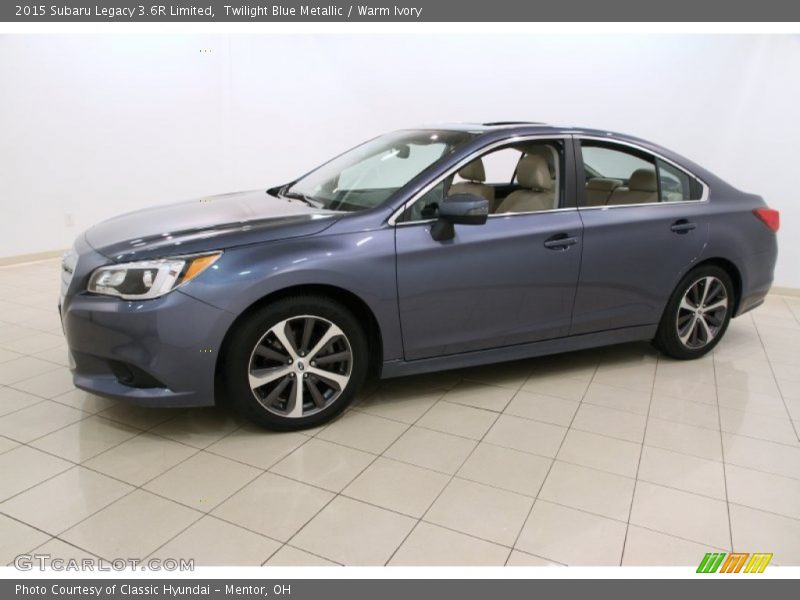 Twilight Blue Metallic / Warm Ivory 2015 Subaru Legacy 3.6R Limited