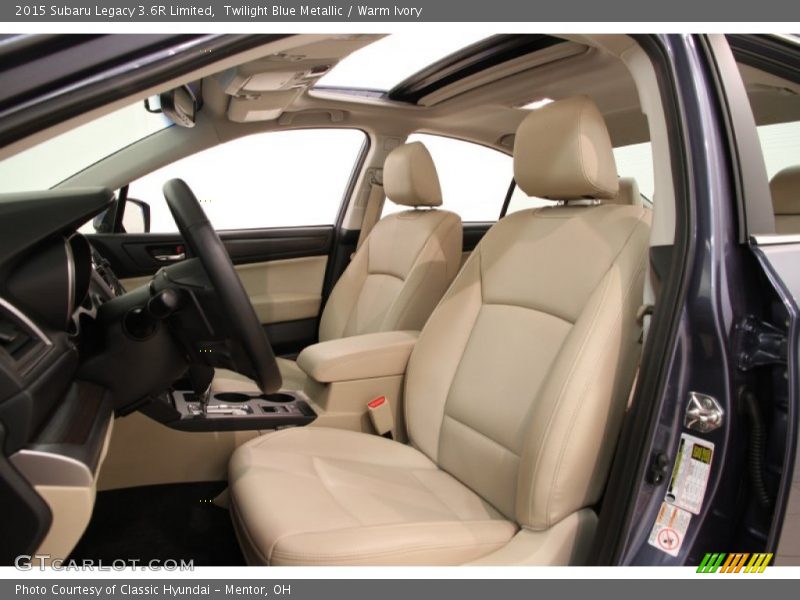 Twilight Blue Metallic / Warm Ivory 2015 Subaru Legacy 3.6R Limited