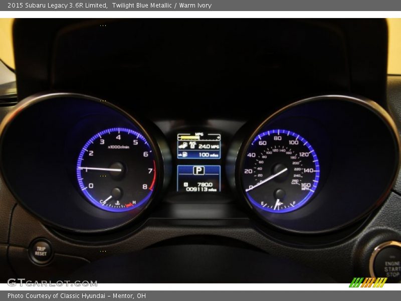 Twilight Blue Metallic / Warm Ivory 2015 Subaru Legacy 3.6R Limited