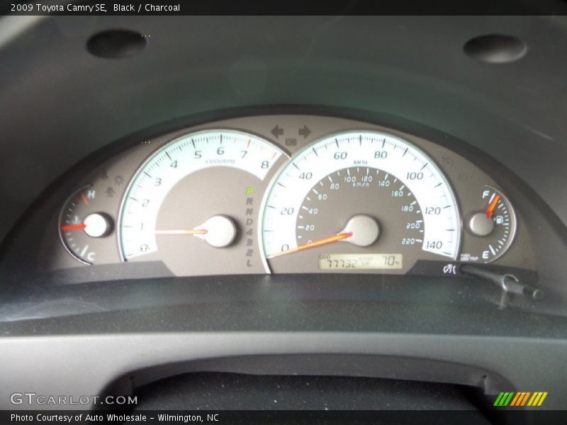Black / Charcoal 2009 Toyota Camry SE