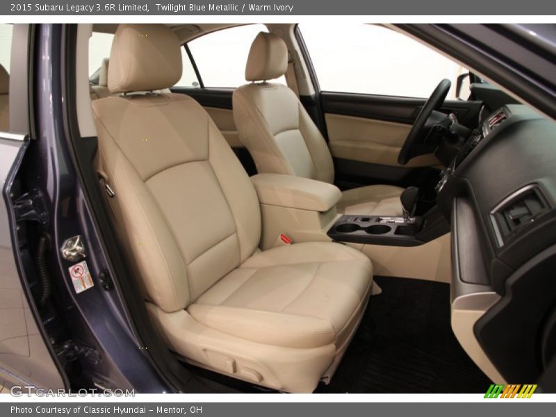 Twilight Blue Metallic / Warm Ivory 2015 Subaru Legacy 3.6R Limited