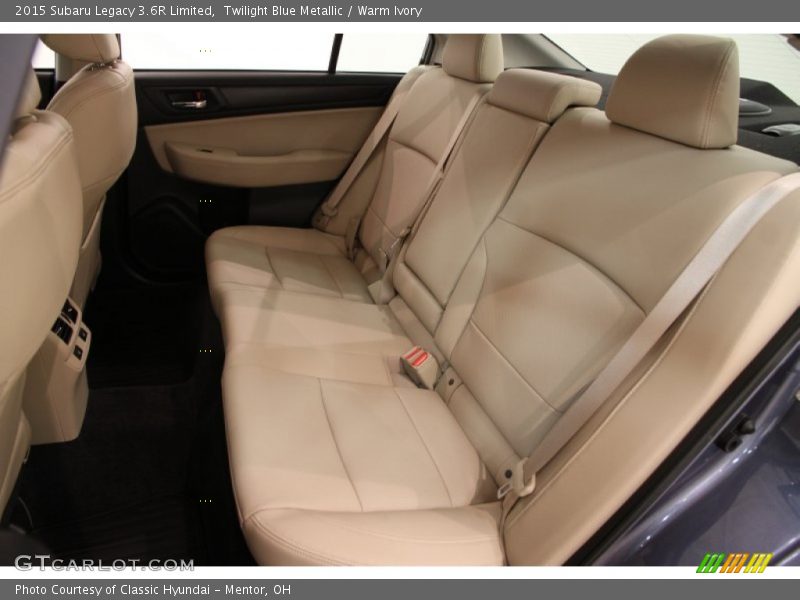 Twilight Blue Metallic / Warm Ivory 2015 Subaru Legacy 3.6R Limited
