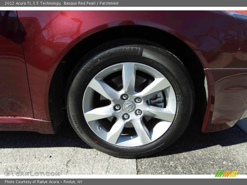Basque Red Pearl / Parchment 2012 Acura TL 3.5 Technology