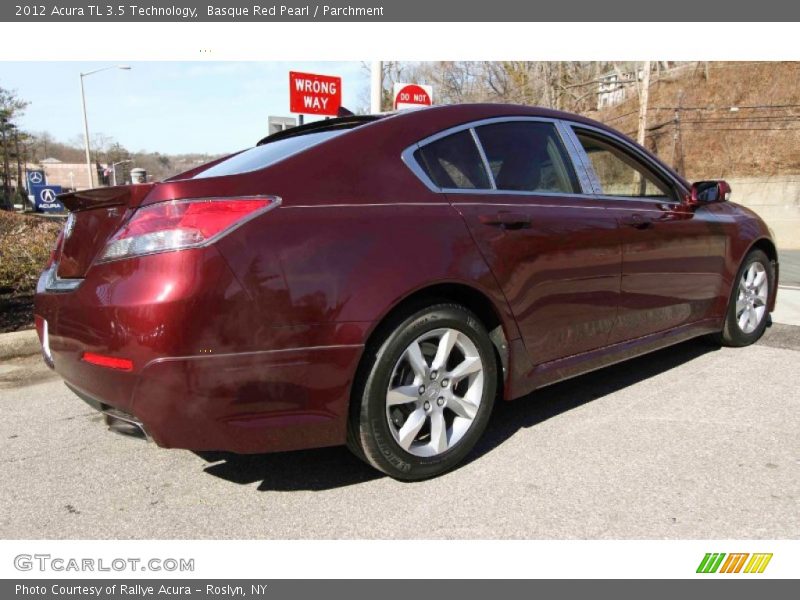 Basque Red Pearl / Parchment 2012 Acura TL 3.5 Technology
