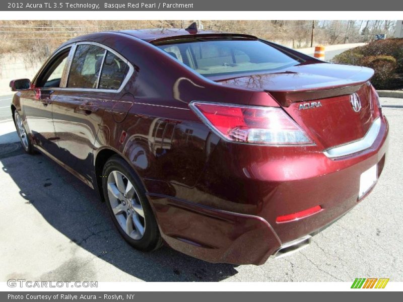 Basque Red Pearl / Parchment 2012 Acura TL 3.5 Technology