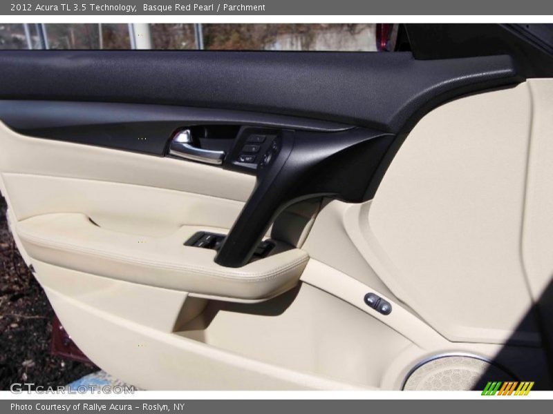Basque Red Pearl / Parchment 2012 Acura TL 3.5 Technology