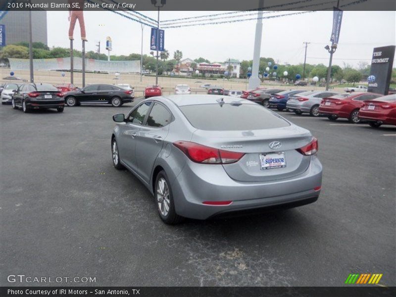 Shale Gray / Gray 2016 Hyundai Elantra SE