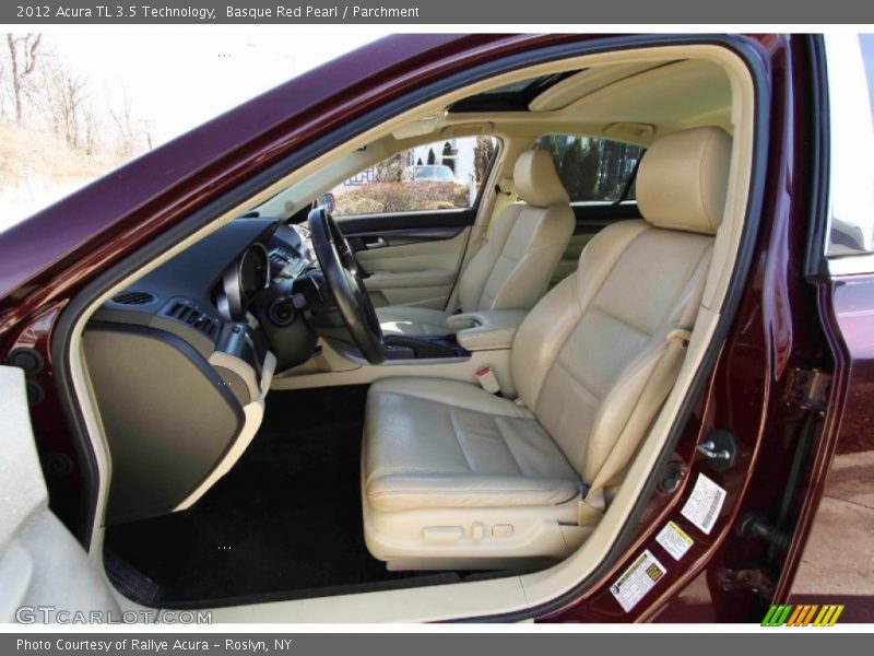 Basque Red Pearl / Parchment 2012 Acura TL 3.5 Technology