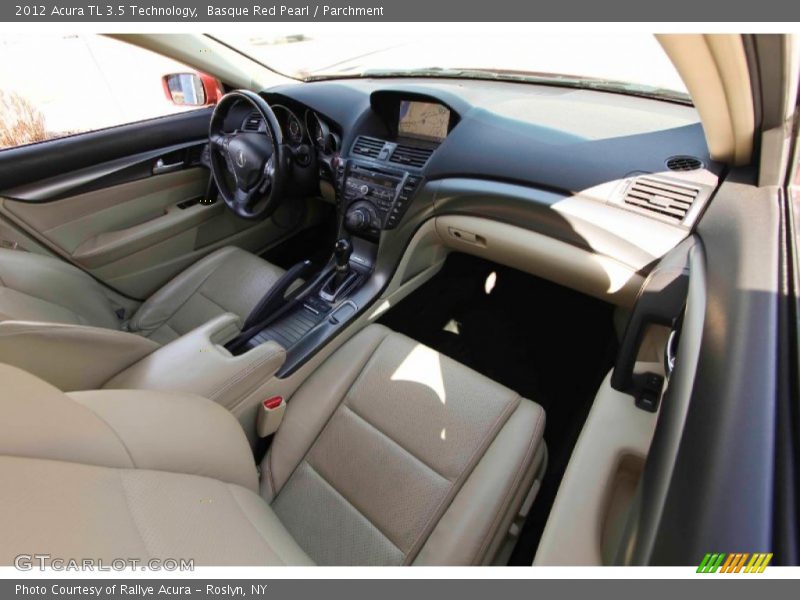 Basque Red Pearl / Parchment 2012 Acura TL 3.5 Technology