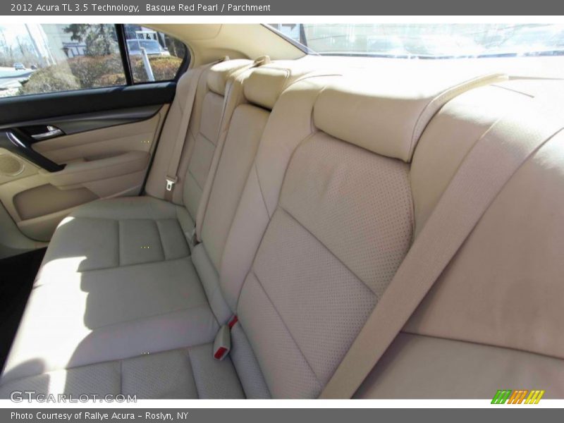 Basque Red Pearl / Parchment 2012 Acura TL 3.5 Technology