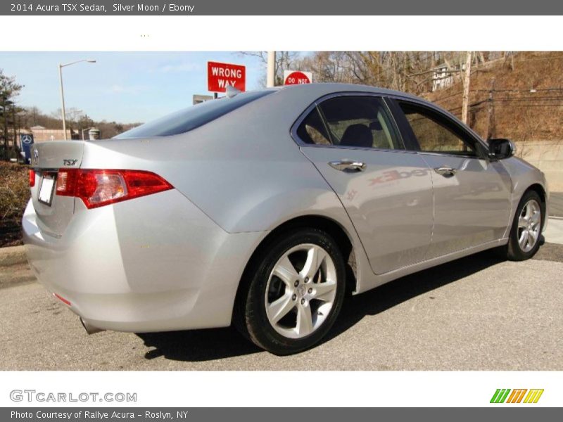 Silver Moon / Ebony 2014 Acura TSX Sedan