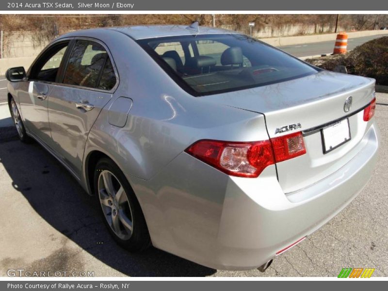 Silver Moon / Ebony 2014 Acura TSX Sedan