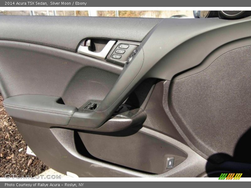 Silver Moon / Ebony 2014 Acura TSX Sedan