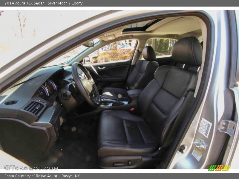 Silver Moon / Ebony 2014 Acura TSX Sedan