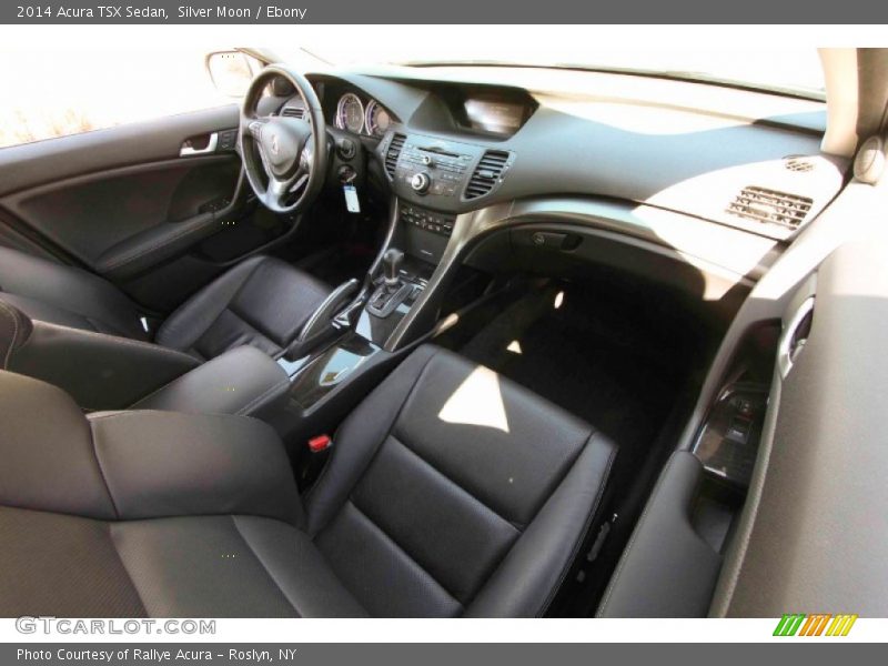 Silver Moon / Ebony 2014 Acura TSX Sedan